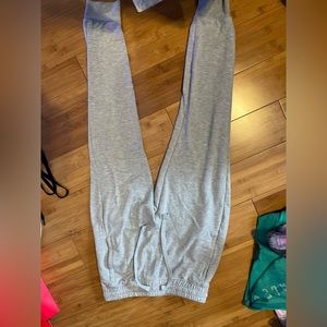 Womens S gray sweatpants